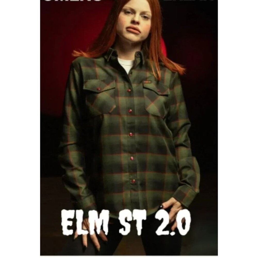 Women's DIXXON 2.0 Flannel Co. "The Freddy" Long Sleeve Snap Front Plaid Shirt S
